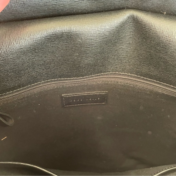 Coccinelle Black Leather Office Bag with laptop compartment - Picture 10 of 17